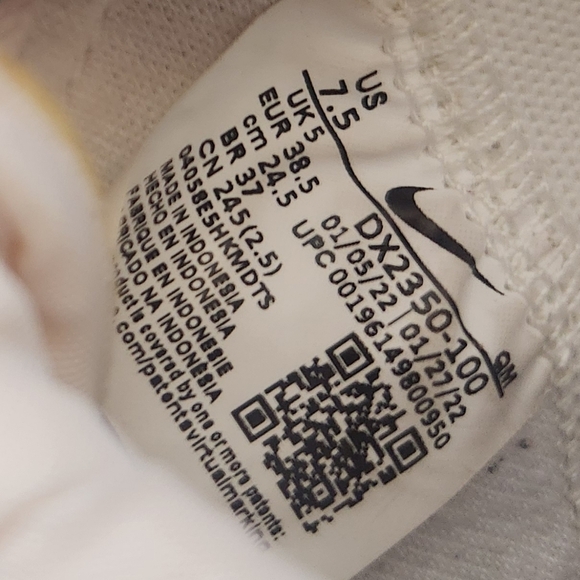 Nike Blazer Mid 77 Vintage Nike 101 Sneakers Shoes High-tops Trainers Size 7.5 - Picture 9 of 9